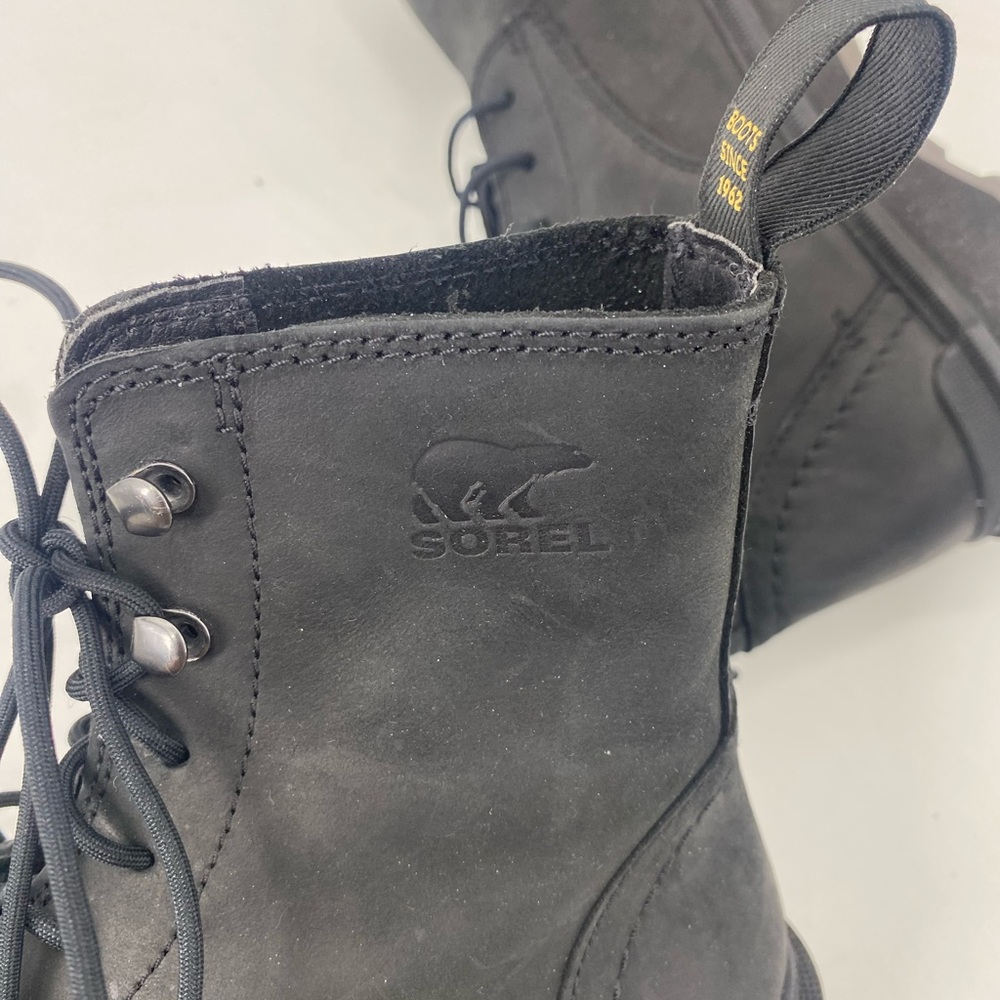 Sorel Hi Line Lace Up Boots Sz 8.5 - Picture 10 of 11